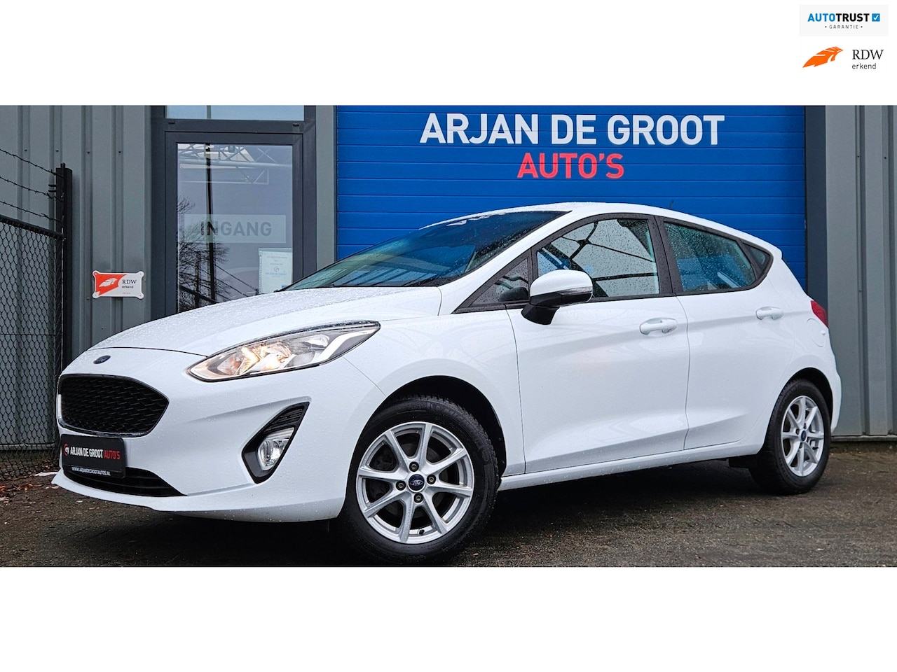 Ford Fiesta - 1.1 86PK 5Drs Airco Carplay® Lane assist PDC LM Velgen - AutoWereld.nl