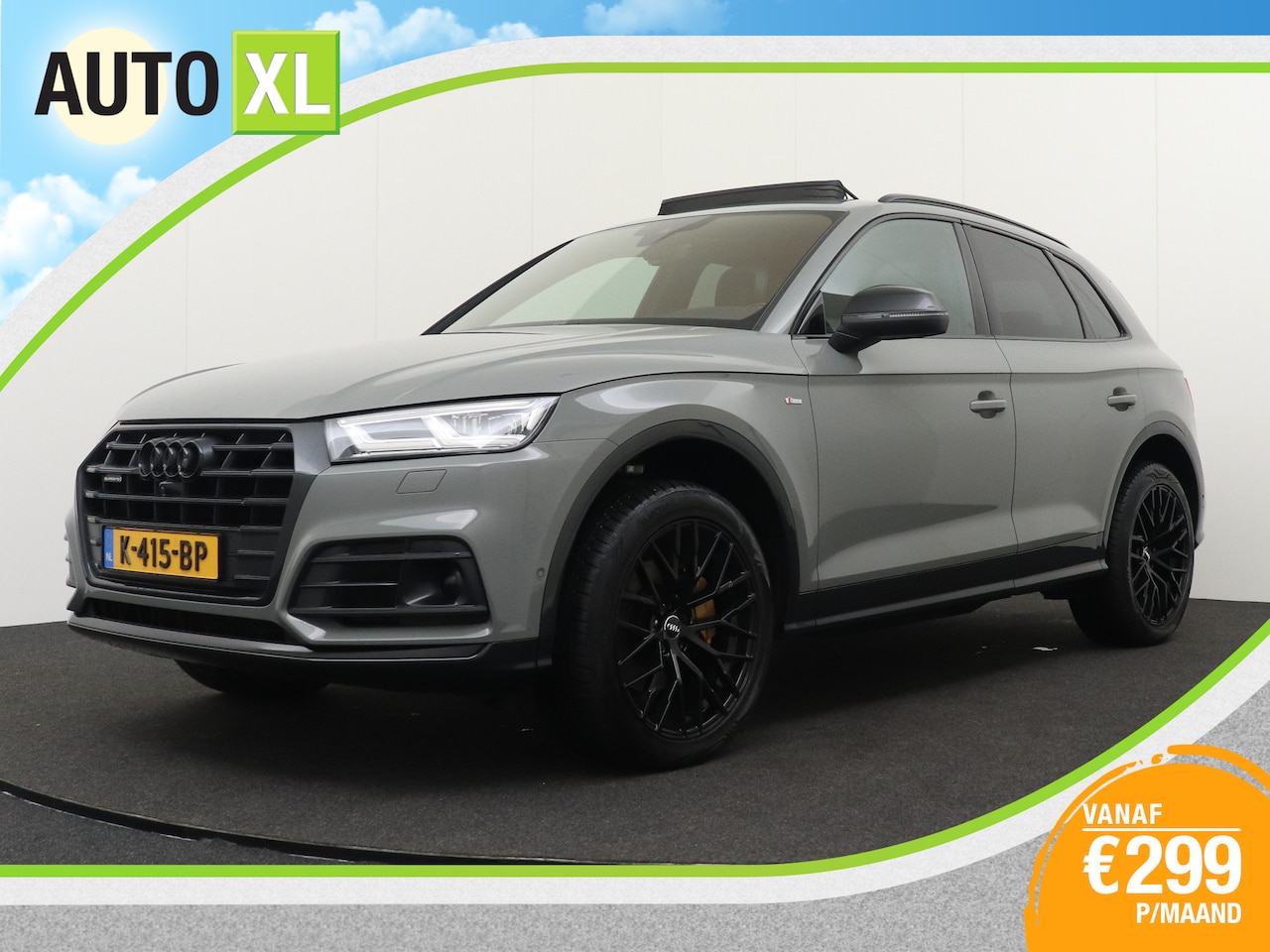 Audi Q5 - 2.0 TDI quattro Sport S Line Black Edition Nappa Leder Pano-dak Adap. Cruise - AutoWereld.nl