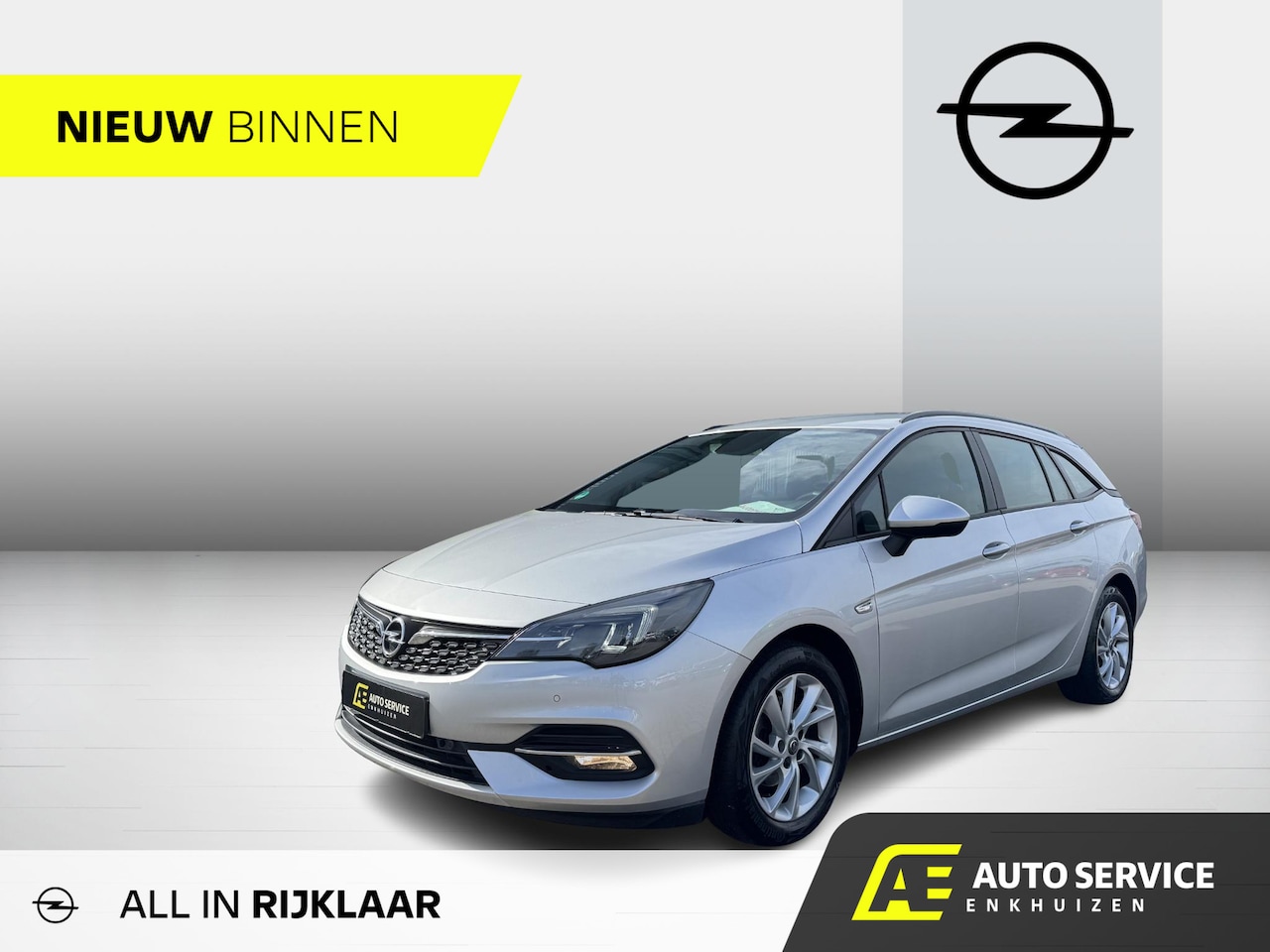 Opel Astra Sports Tourer - 1.4 150 pk Edition AUT AUTOMAAT | Als nieuw | Carplay | Cruise | LMV | LED - AutoWereld.nl