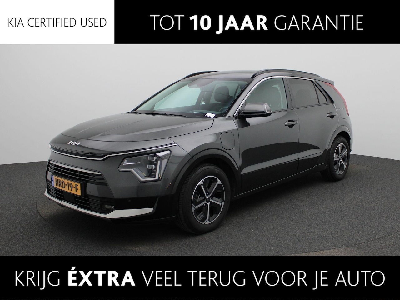 Kia Niro - 1.6 GDi PHEV DynamicPlusLine | Navi | Clima | Camera | Keyless | Adapt. Cruise | Elektr Kl - AutoWereld.nl