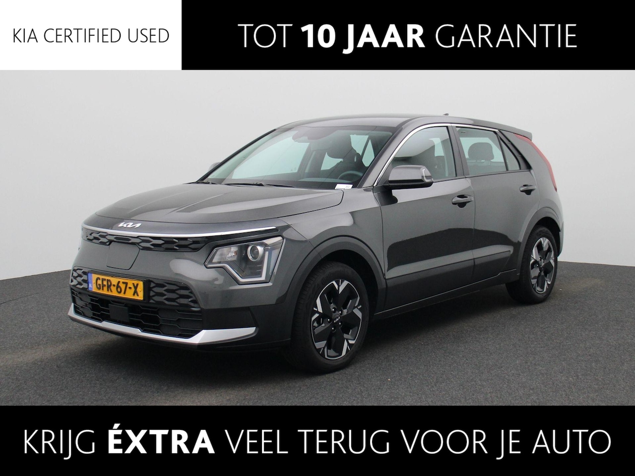 Kia Niro EV - Light Edition 64.8 kWh | SOH 100% | Camera | Navi | Clima | Keyless | Adapt. Cruise - AutoWereld.nl