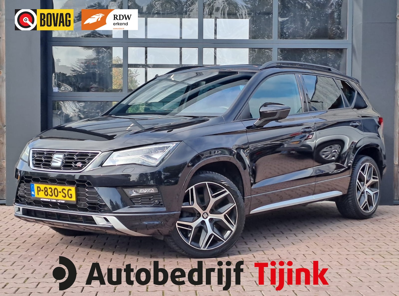 SEAT Ateca - 2.0 EcoTSI FR 4DRIVE | Automaat | LED | Trekhaak | Stoelverwarming | Park Assist | Elek. k - AutoWereld.nl