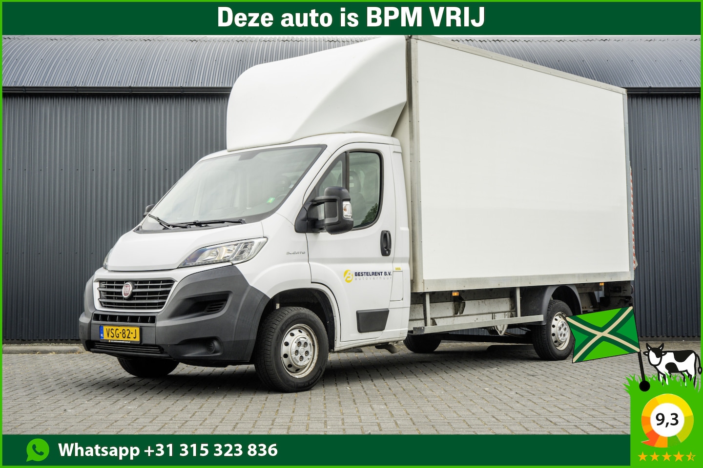 Fiat Ducato - 2.3 MultiJet | Bakwagen met Laadklep | 131 PK | Cruise | Airco - AutoWereld.nl