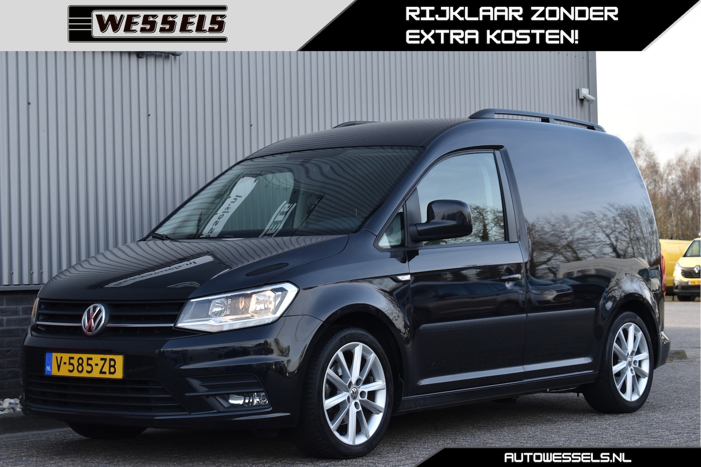 Volkswagen Caddy - 2.0 TDI L1H1 BMT Highline Navi, Cruise, PDC, Trekhaak, Dealer-oh, NL-auto, Carplay - AutoWereld.nl
