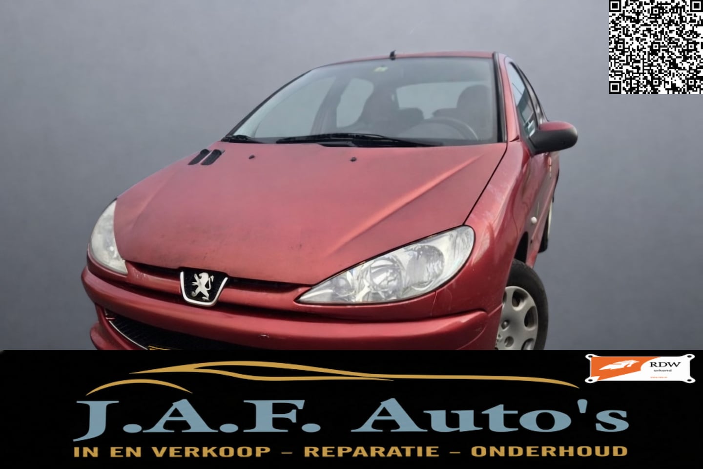Peugeot 206 - 1.4 Airco cruise superkoopje!! - AutoWereld.nl