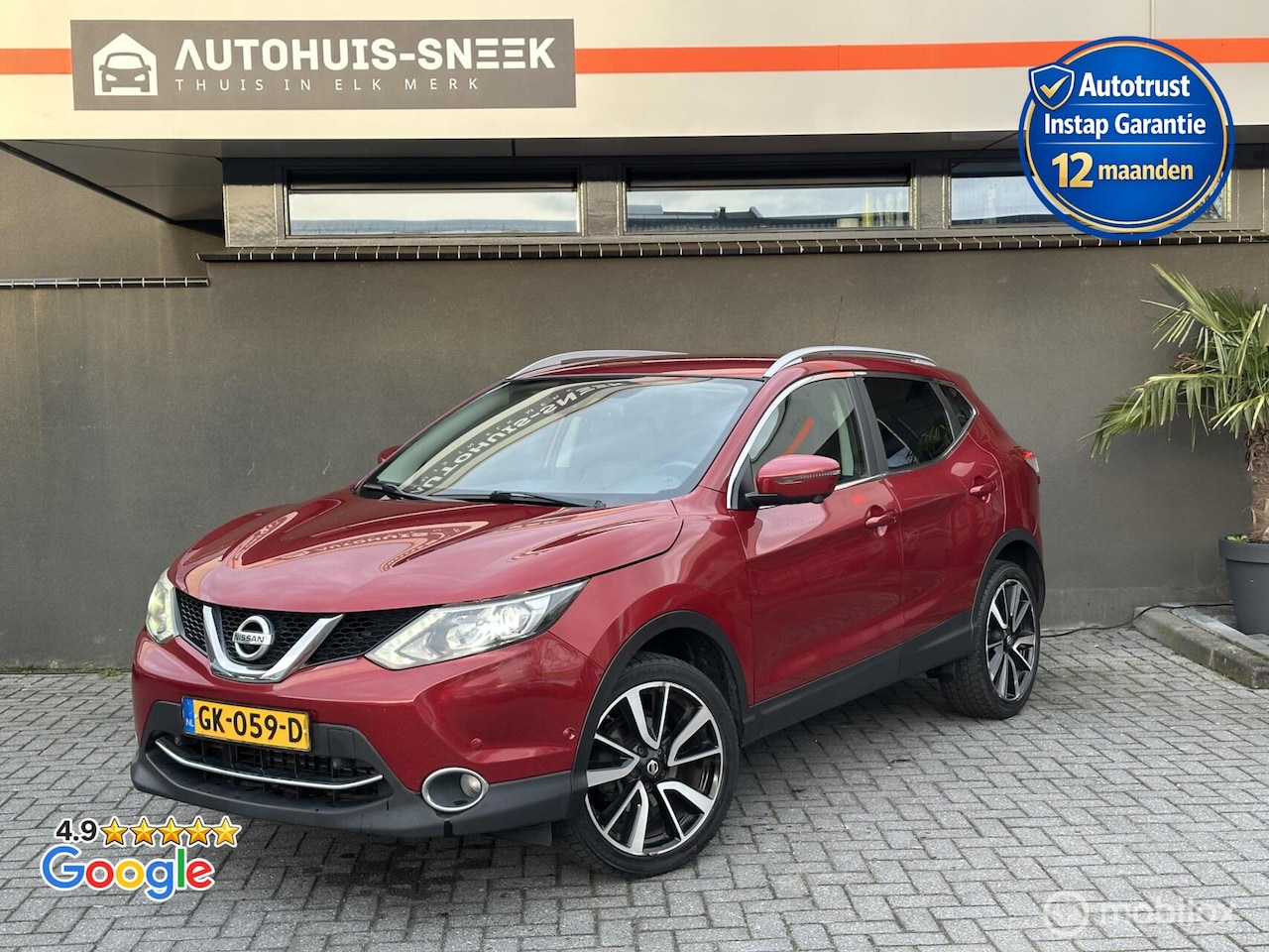Nissan Qashqai - 1.6 dCi Tekna | Leer | 360° Camera | Keyless - AutoWereld.nl