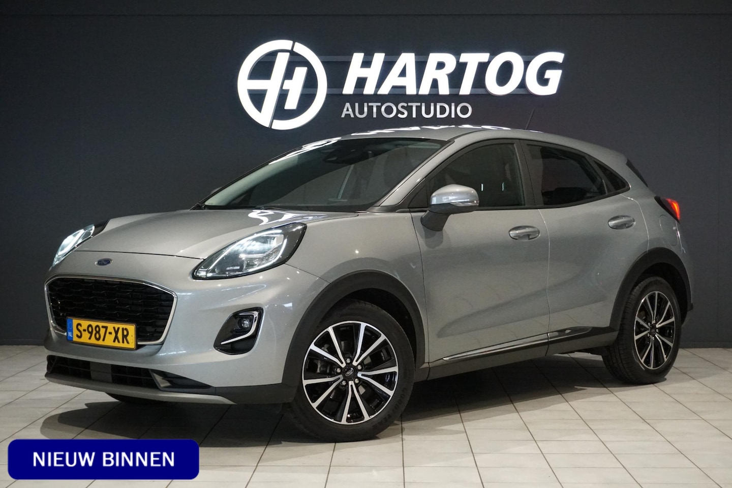Ford Puma - 1.0 EcoBoost Hybrid Titanium X + STOELMASSAGE / WINTERPAKKET / APPLE CARPLAY - AutoWereld.nl