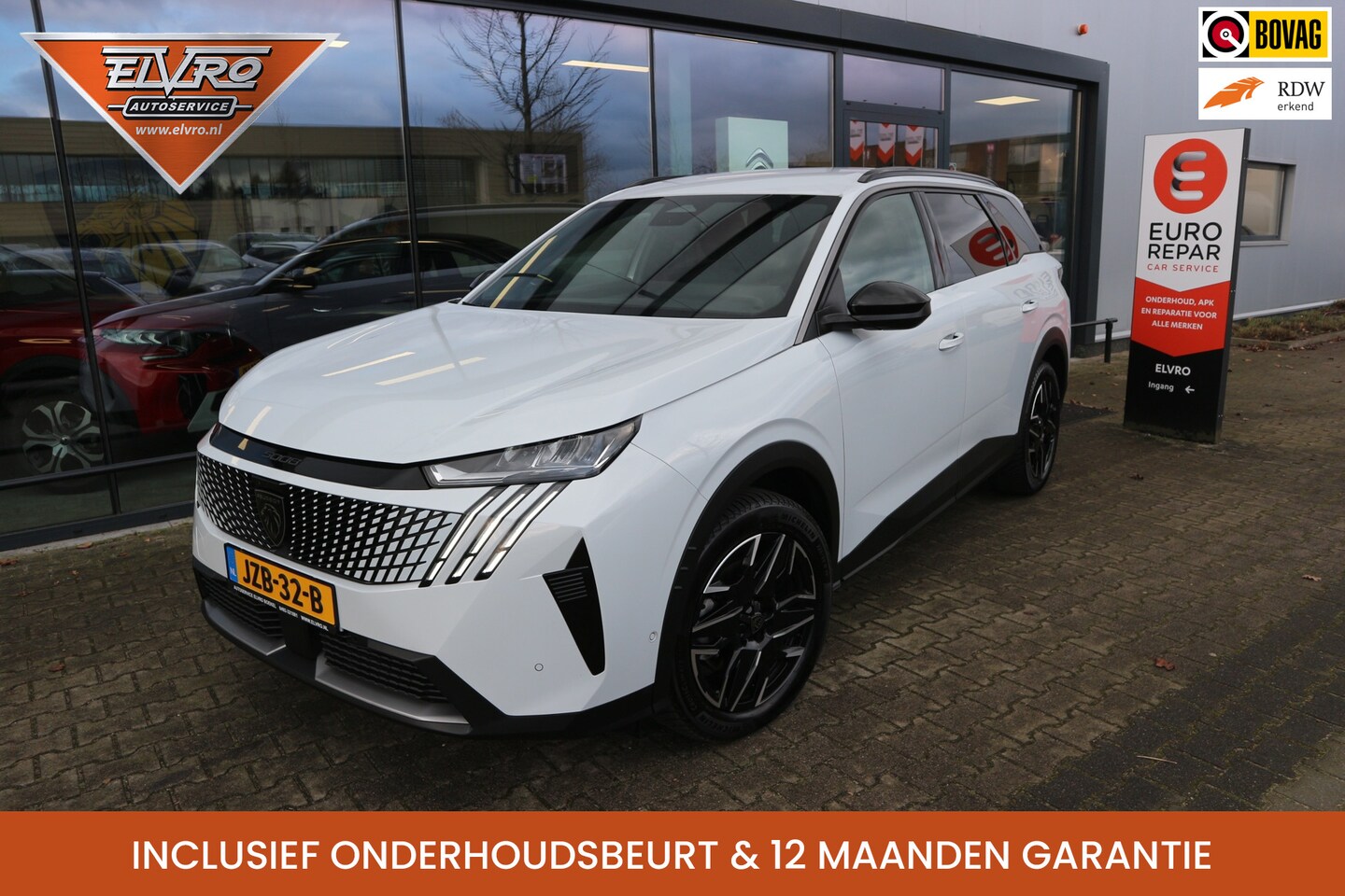 Peugeot 5008 - 1.2 Hybrid 136 AUT Allure 7PERSOONS 360CAMERA STOEL/STUUR/VOORRUITVERW RIJKLAARPRIJS!! - AutoWereld.nl