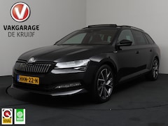 Skoda Superb Combi - 1.4 TSI iV Sportline Business | ZEER COMPLEET | Trekhaak | Pano | ACC | 360° Camera