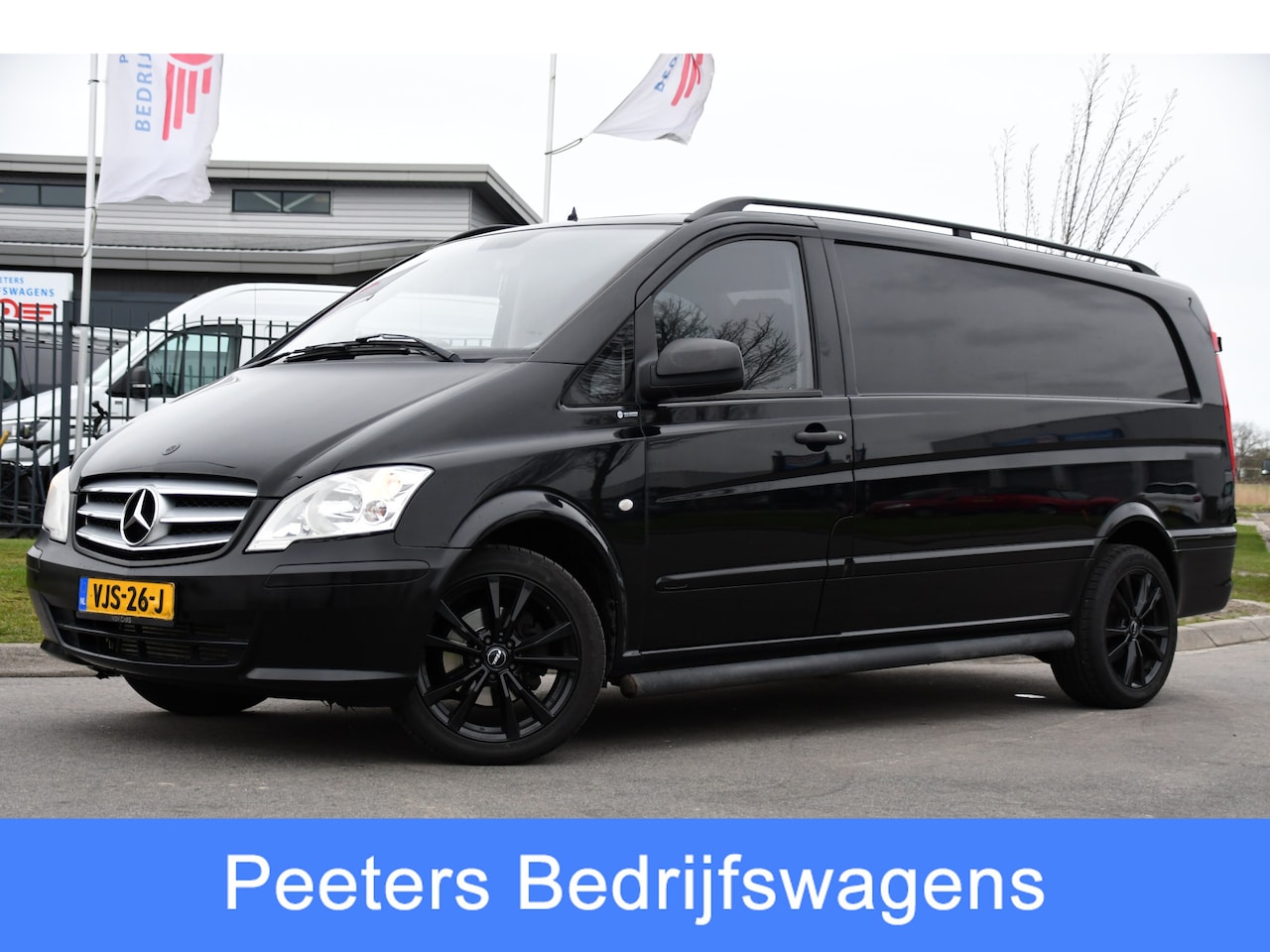 Mercedes-Benz Vito - 122 V6 3.0 CDI L3 Black Edition Cruise, Airco, Automaat, Trekhaak, Radio, Uniek! - AutoWereld.nl