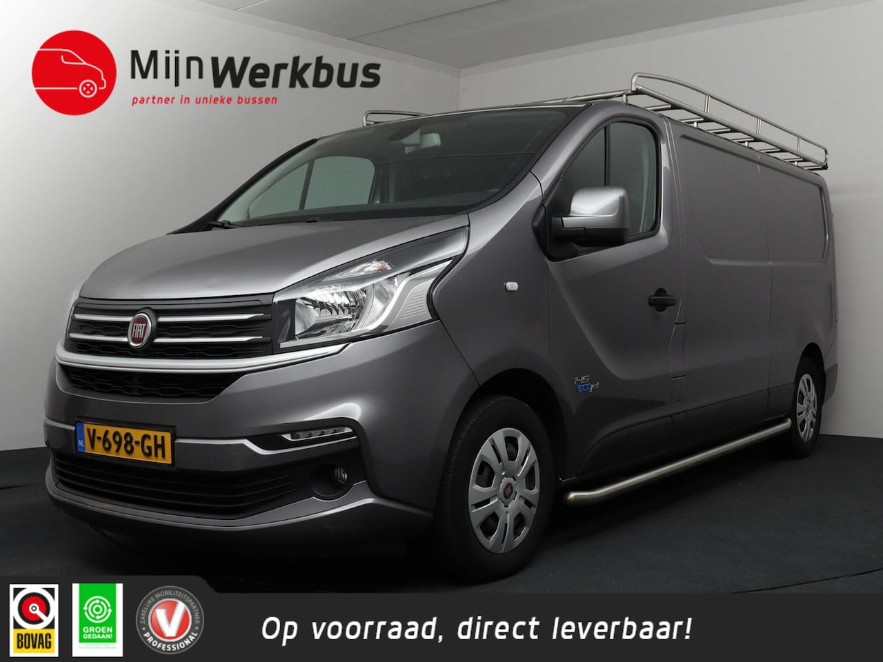 Fiat Talento - 1.6 MJ EcoJet L2H1 SX EURO 6 Trekhaak | Imperiaal | Camera | Navigatie! - AutoWereld.nl