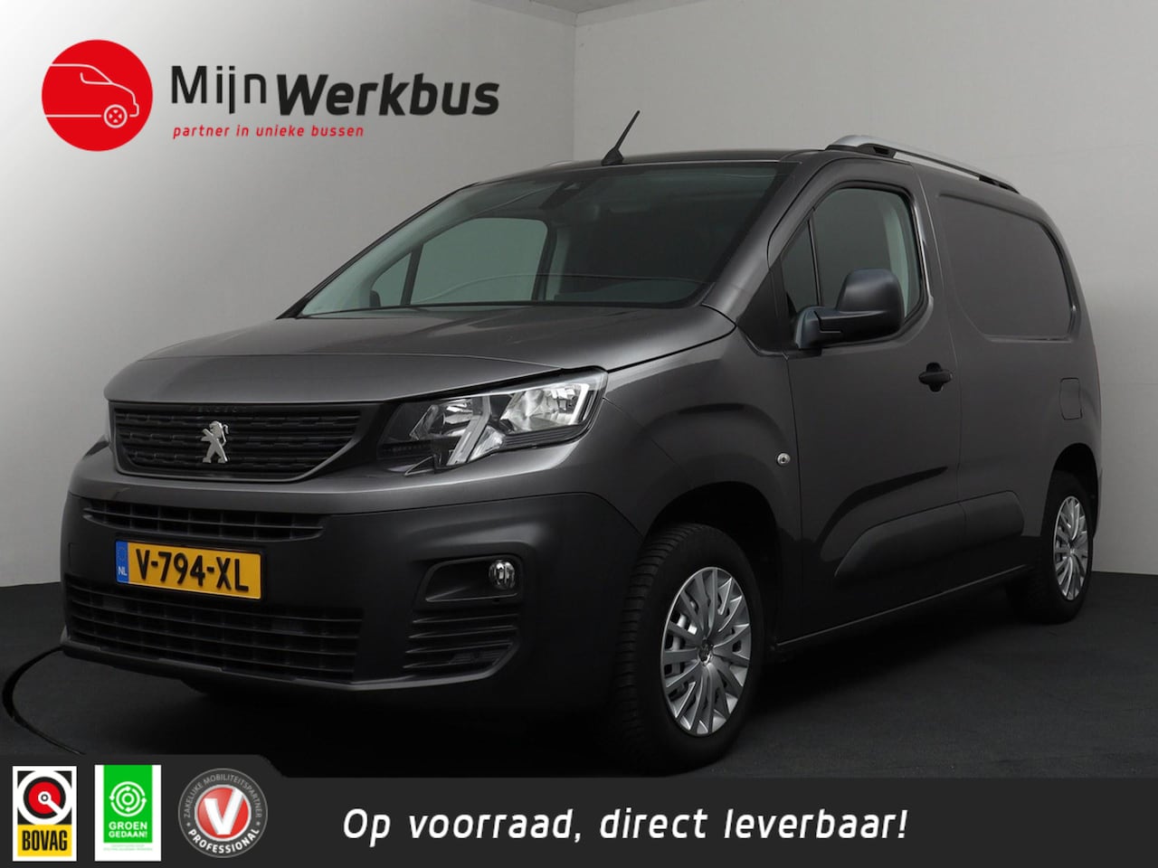 Peugeot Partner - 1.6 BlueHDI Premium EURO6 | Cruise Control | Trekhaak | Camera! - AutoWereld.nl