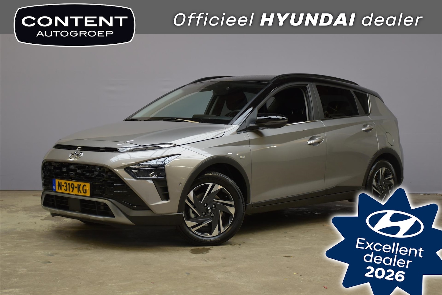 Hyundai Bayon - 1.0 T-GDI 48V Mild Hybride Premium I Clima I Cruise controle - AutoWereld.nl