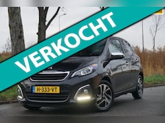 Peugeot 108 - 1.0 e-VTi Allure - Noir Caldera - Carplay/Camera - Keurig