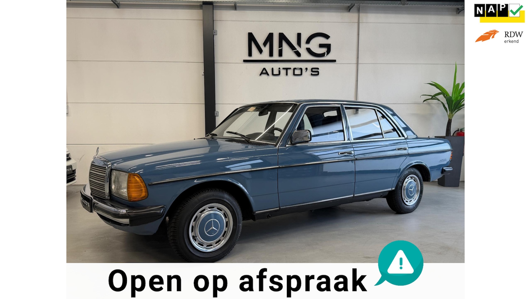 Mercedes-Benz 200-280 (W123) - (W123) 200 D|1'E EIGENAAR|NAP|100%!| - AutoWereld.nl