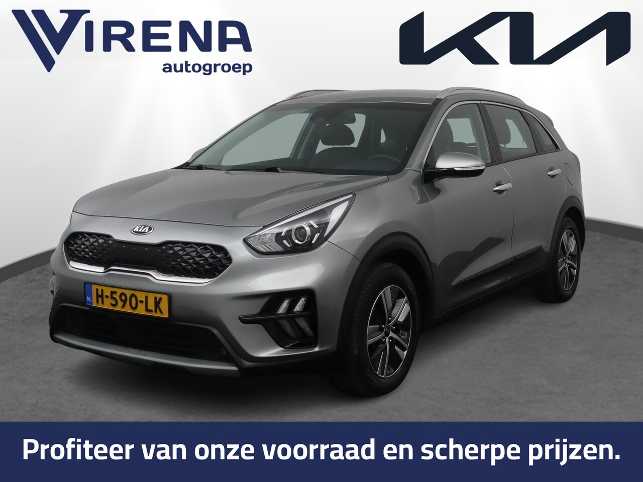 Kia Niro - 1.6 GDi Hybrid DynamicLine - Trekhaak - Climate Control - Cruise Control - Navigatie - Air - AutoWereld.nl