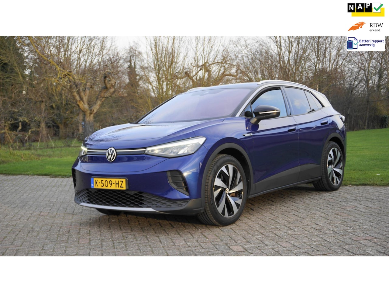 Volkswagen ID.4 - First 77 kWh Leder |Alcantara SOH 92% - AutoWereld.nl
