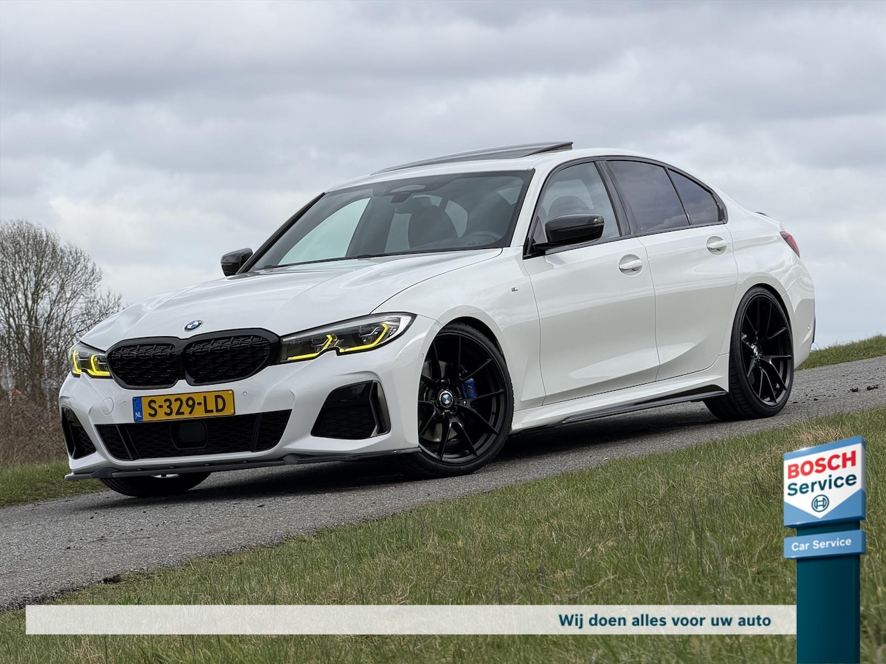 BMW 3-serie - M340i 470PK x-Drive / Pano / Head-up / VRSF Downpipe / Kleppen uitlaat / Laserlight / Harm - AutoWereld.nl
