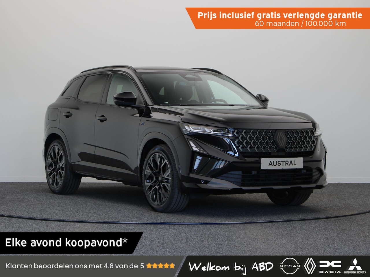 Renault Austral - E-Tech full hybrid 200pk esprit Alpine | Vijf jaar garantie | Panoramisch dak | Voorruitve - AutoWereld.nl