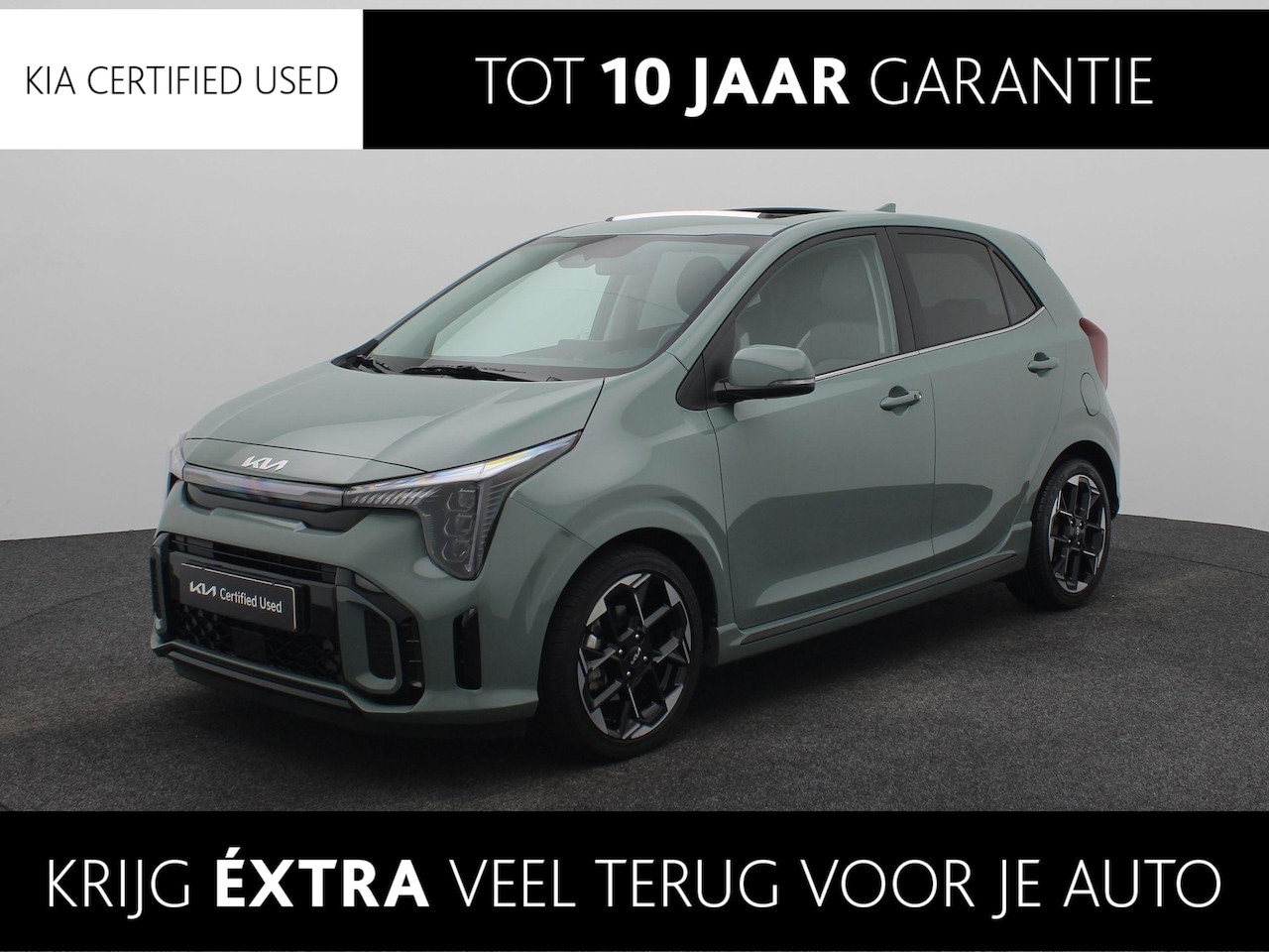 Kia Picanto - 1.0 DPI GT-Line | Schuif/Kanteldak | Stoel/Stuurverwarming | Camera | Navigatie | - AutoWereld.nl