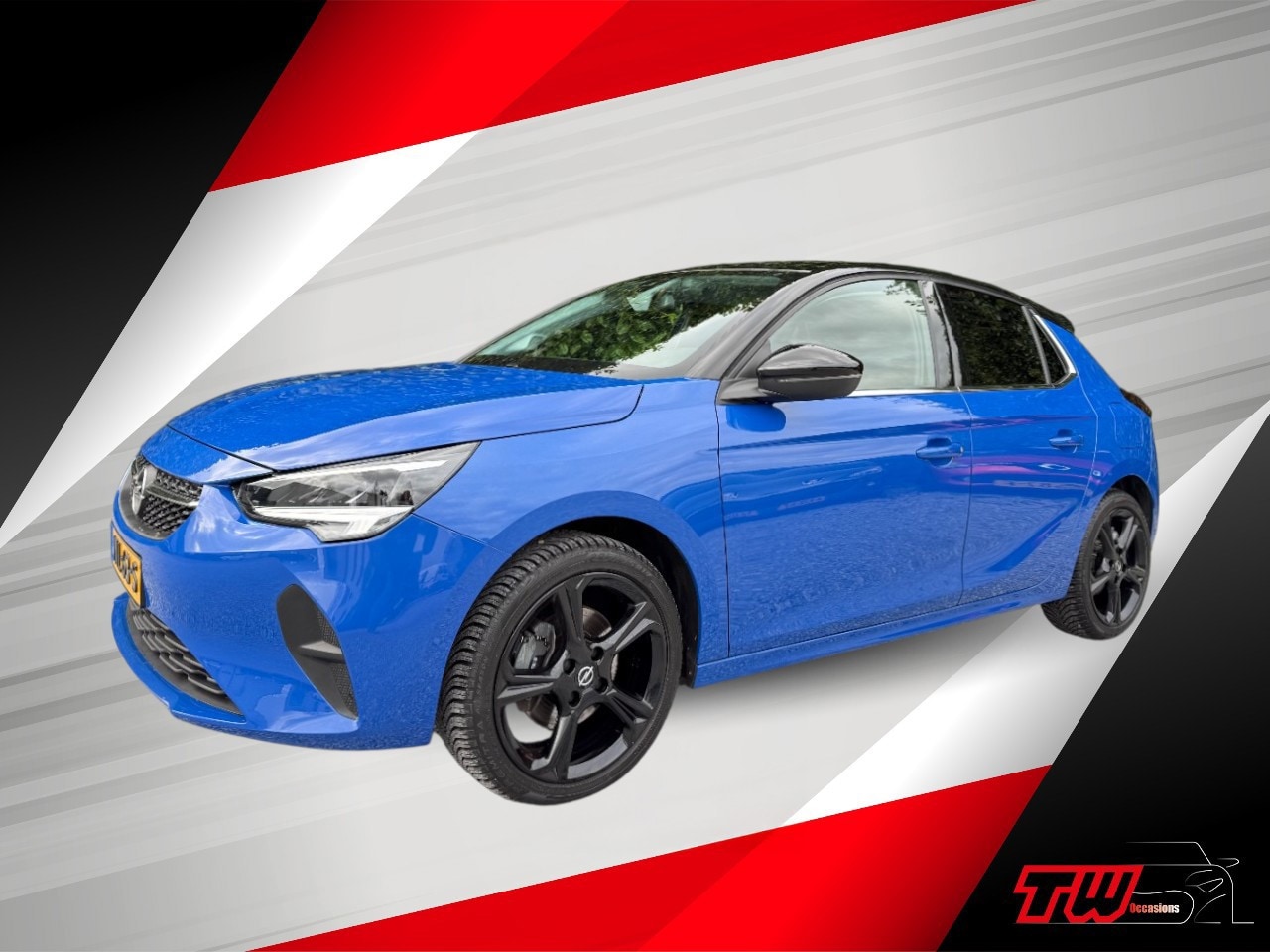 Opel Corsa - 1.2 GS Line AUT|NAVI|CRUISE|CAMERA|CARPLAY|STOELVERW - AutoWereld.nl