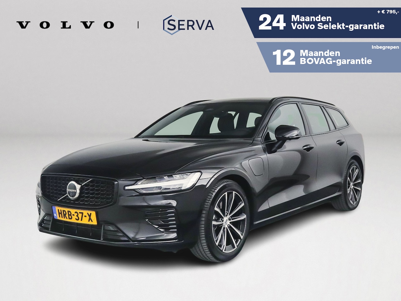 Volvo V60 - T6 Plug-in hybrid AWD Plus Dark | 360° camera | Harman Kardon | Stoel- en Stuurverwarming - AutoWereld.nl