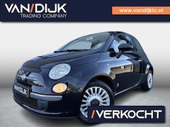 Fiat 500 - 1.2 Lounge ✓Panoramadak ✓Airconditioning ✓Blue & Me telefoon ✓USB ✓Lichtmetaal ✓Goed Onder
