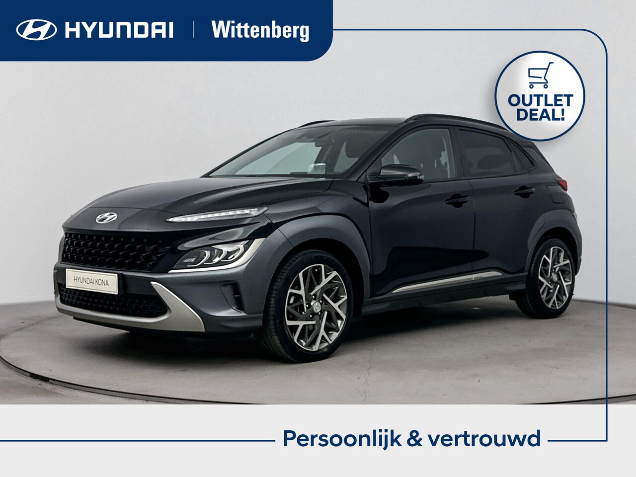 Hyundai Kona - 1.6 GDI HEV Fashion | ACTIE! | 18" Lm-wielen | Head-up display | Navigatie | Camera | Park - AutoWereld.nl