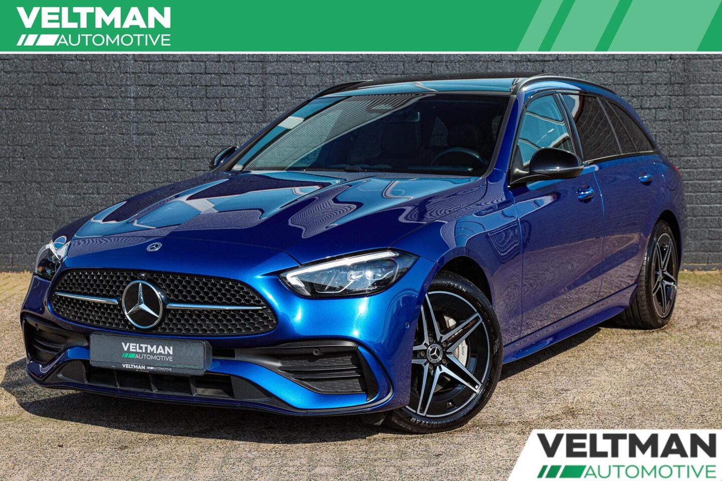 Mercedes-Benz C-klasse - 300 e AMG Line PANORAMADAK BURMESTER TREKHAAK DISTRONIC - AutoWereld.nl