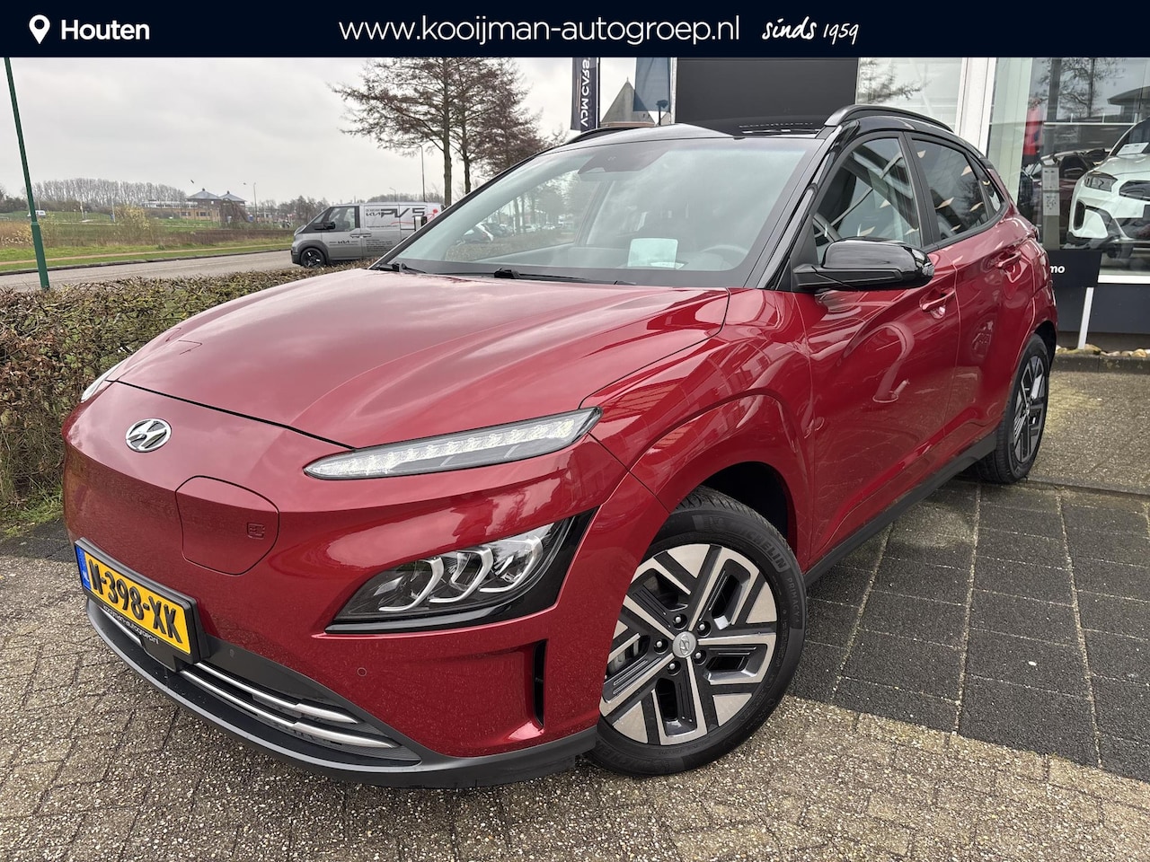 Hyundai Kona Electric - EV Premium Sky 64 kWh Eerste Eigenaar, Schuif/Kanteldak, Warmtepomp, Apple Carplay/Android - AutoWereld.nl