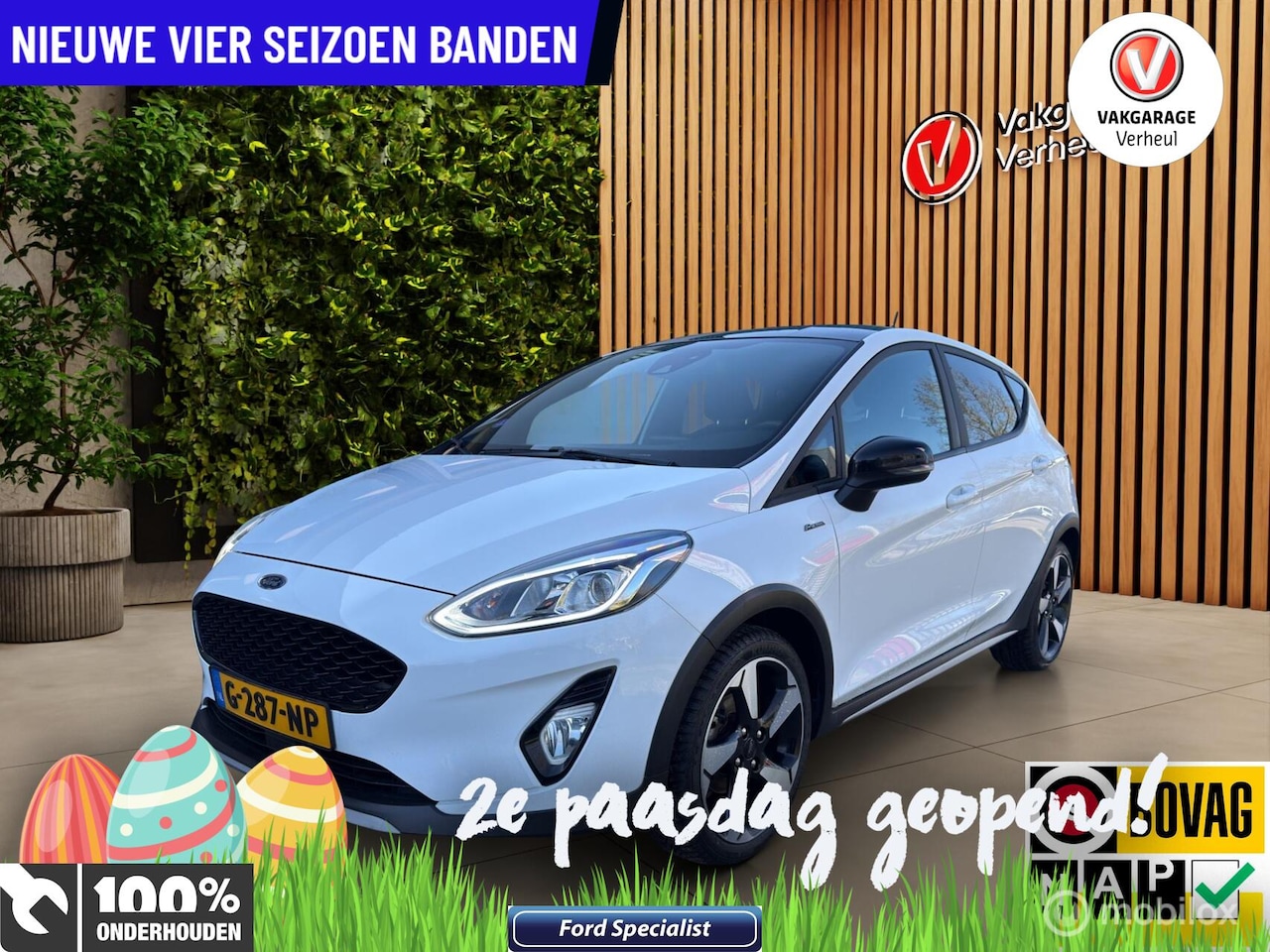 Ford Fiesta - 1.0 EcoBoost|Active|101Pk|Boekjes|Nap - AutoWereld.nl