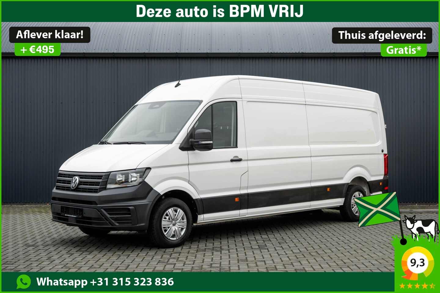 Volkswagen Crafter - 2.0 TDI L4H3 | Facelift | Automaat | Carplay | Camera | Cruise | Navi | Airco | PDC - AutoWereld.nl