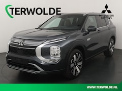 Mitsubishi Outlander - 2.4 PHEV Instyle+ | €4.000 korting | MY 26 | Grijs Metallic met Zwart Dak en Bruin Leder |