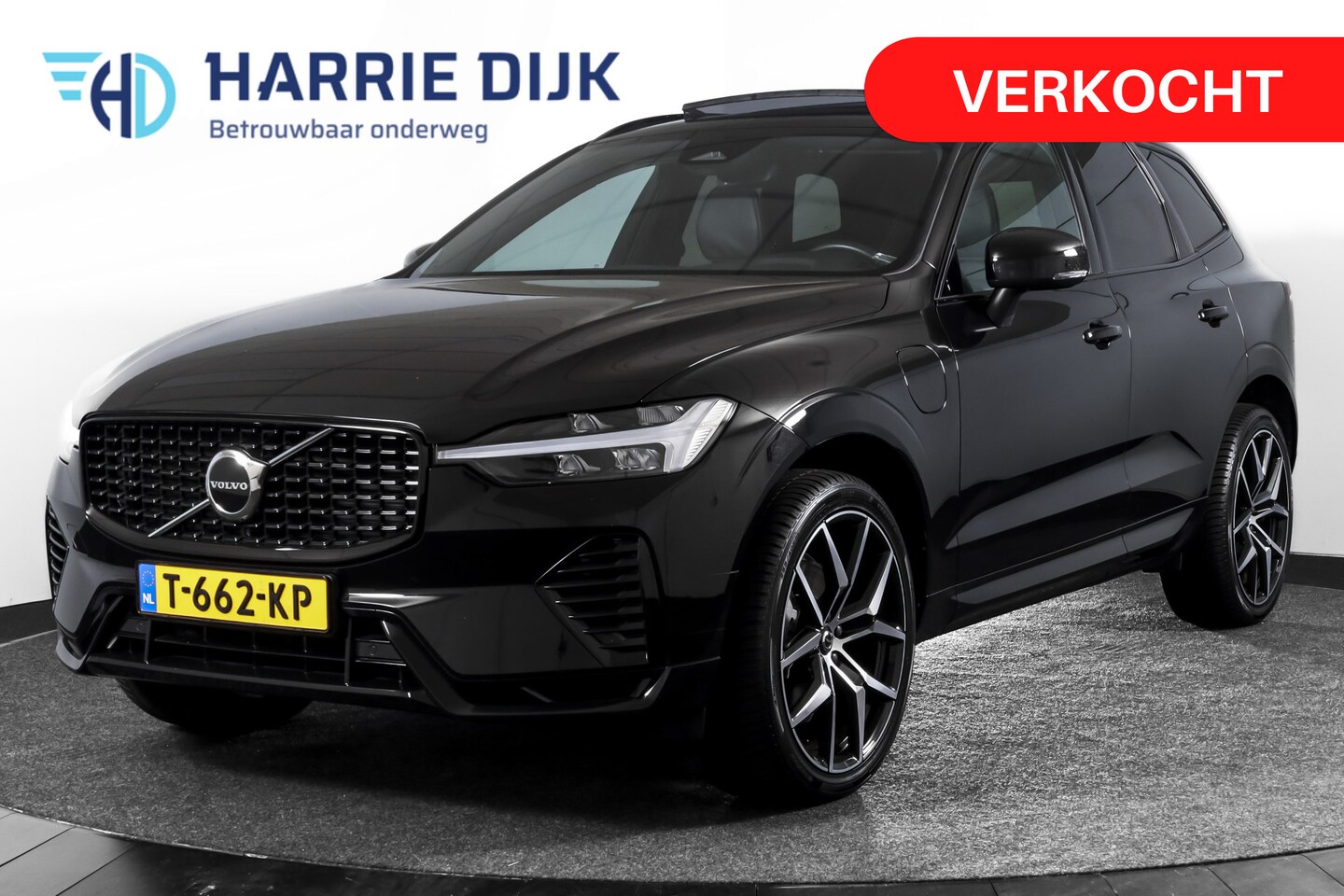 Volvo XC60 - 2.0 T6 Plug-in hybrid AWD Plus Dark - Automaat | S/K-Panodak | Dig. Cockpit | Adapt. Cruis - AutoWereld.nl