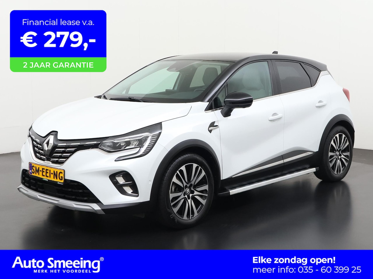 Renault Captur - 1.6 E-Tech Hybrid 145 Initiale Paris | 360 Camera | Trekhaak | Blind spot | Zondag Open! - AutoWereld.nl