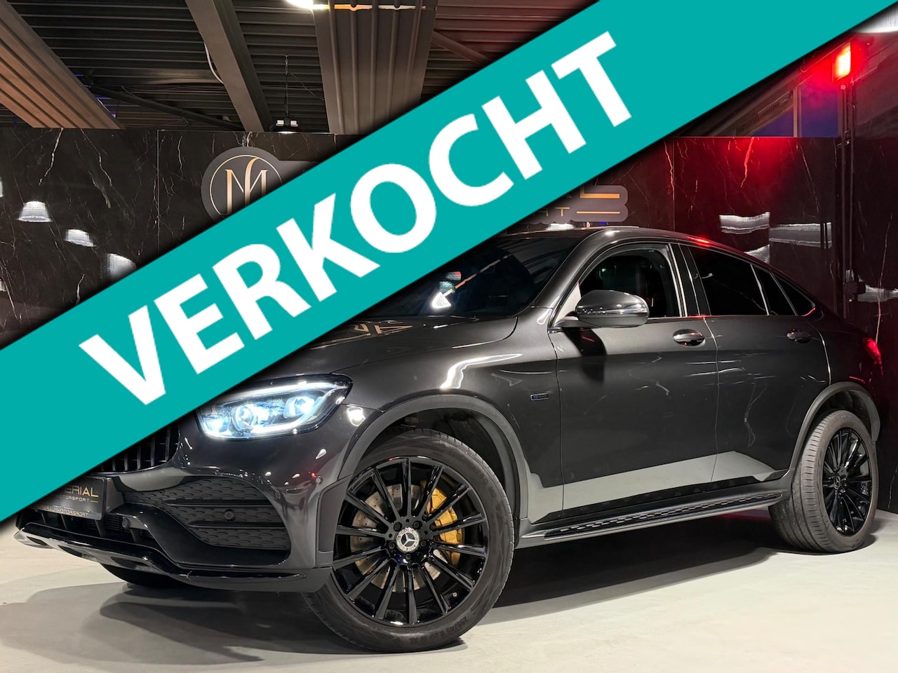 Mercedes-Benz GLC-klasse Coupé - 300e 4MATIC AMG Night pakket|Dak|Sfeer|Cam - AutoWereld.nl