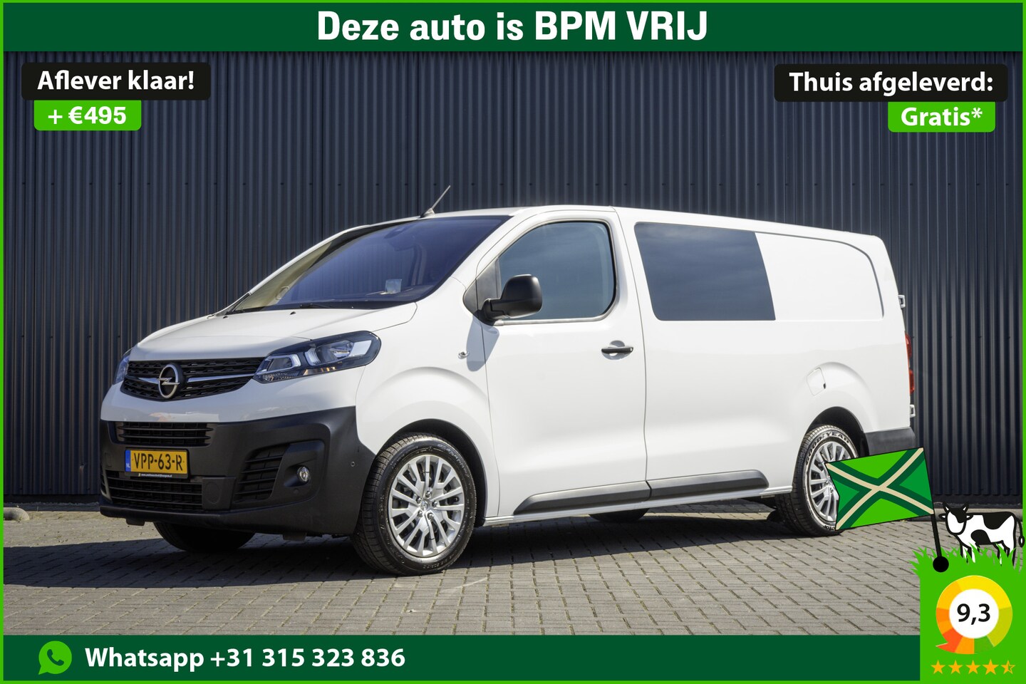 Opel Vivaro - **2.0 CDTI L3H1 | 145 PK | Automaat | 6-Zits | Head-up Display | CarPlay | Navigatie | Cru - AutoWereld.nl