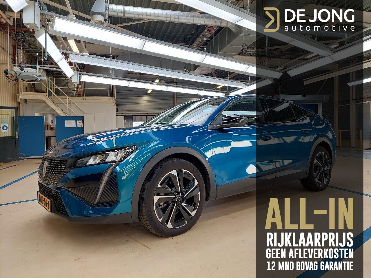 Peugeot 408 - 1.2 Hybrid 145 e-DCS6 Allure ALL-IN RIJKLAARPRIJS/Camera/Keyless/19"Velgen/Adaptieve Cruis - AutoWereld.nl