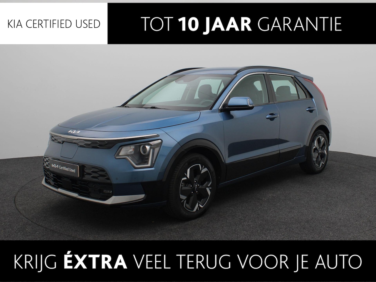 Kia Niro EV - DynamicLine 64.8 kWh | 3-fase 11KW laden | Climate Control | Navigatie | LM Velgen | Eerst - AutoWereld.nl