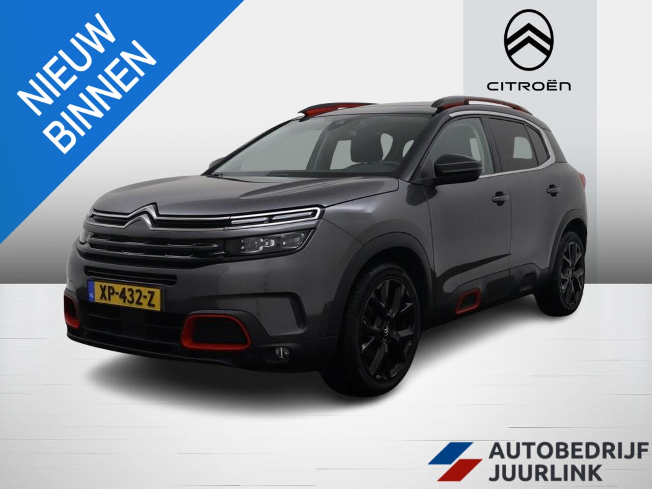 Citroën C5 Aircross - 1.2 Turbo 130pk Business Plus Pano/Trekhaak/Leder /Camera/El.Stoel/Keyless/Winterpakket - AutoWereld.nl