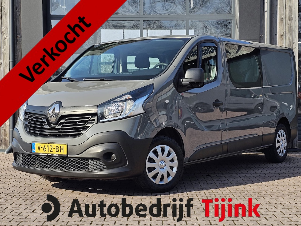 Renault Trafic - 1.6 dCi T29 L2H1 Dubbele cabine | Airco | Bluetooth | Elektrisch pakket | Trekhaak | - AutoWereld.nl