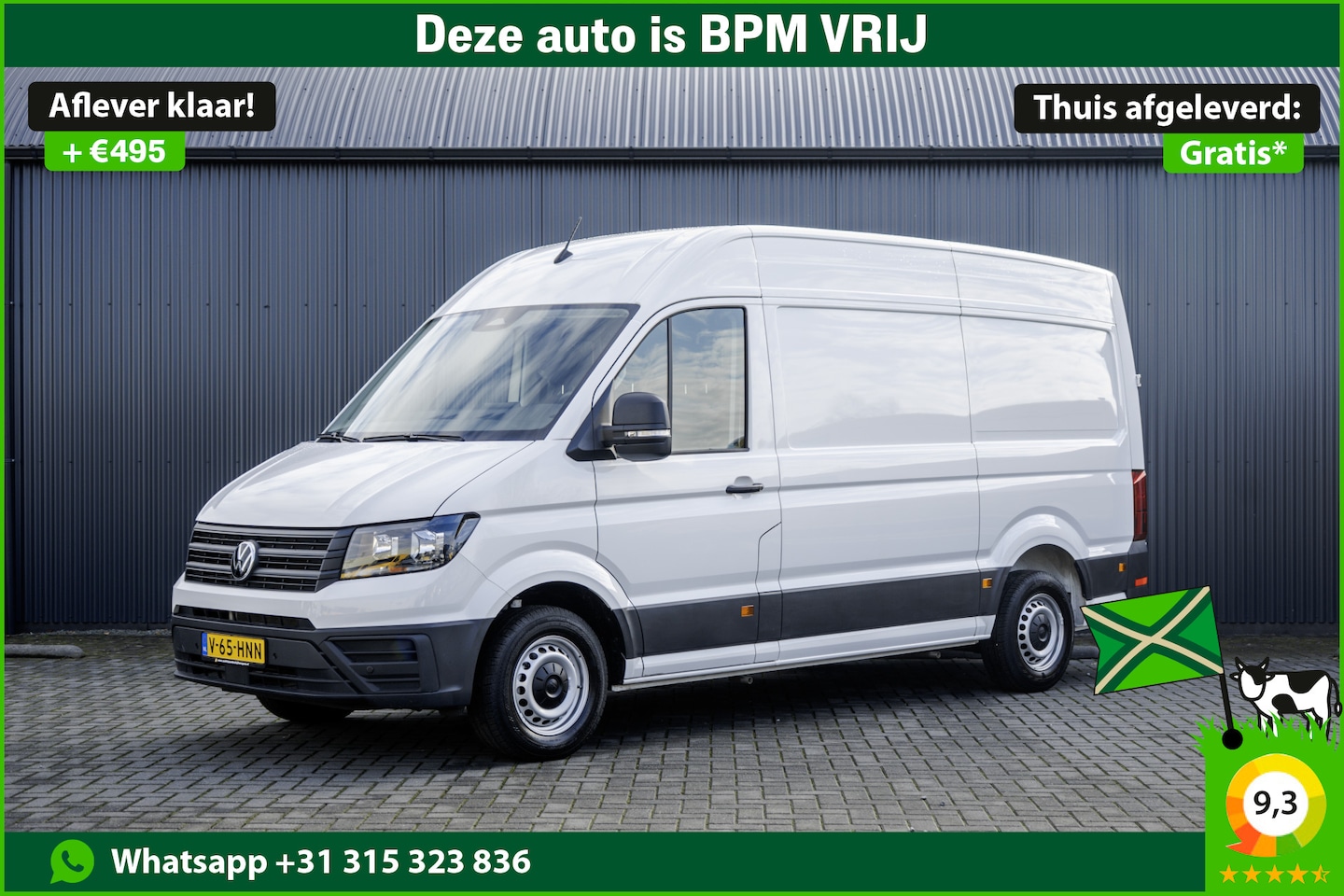 Volkswagen Crafter - 2.0 TDI L3H3 Trendline | Facelift | 140PK | Carplay | Navi | Cruise | Airco | Trekhaak - AutoWereld.nl