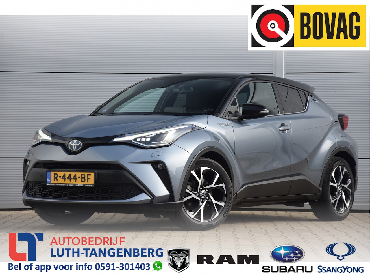 Toyota C-HR - 2.0 Hybrid Bi-Tone | Trekhaak | - AutoWereld.nl