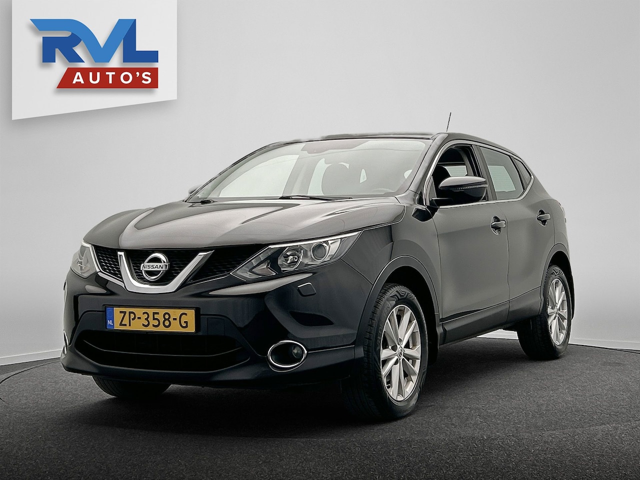 Nissan Qashqai - 1.2 Navigatie Camera Climate-control Cruise Lichtmetaal - AutoWereld.nl