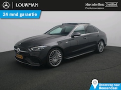 Mercedes-Benz C-klasse - 300 e Business Solution AMG | Panoramadak | Alarm | 360 gr Camera | Car Play | Sfeerverlic