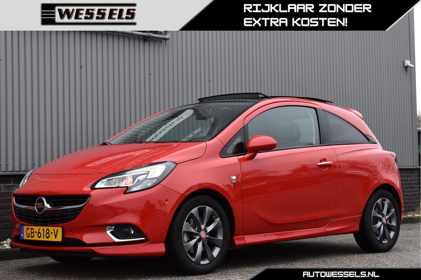 Opel Corsa - 1.0 Turbo Cosmo Panorama, Camera, Stuur/stoelverwarming, Cruise, PDC, NAP - AutoWereld.nl