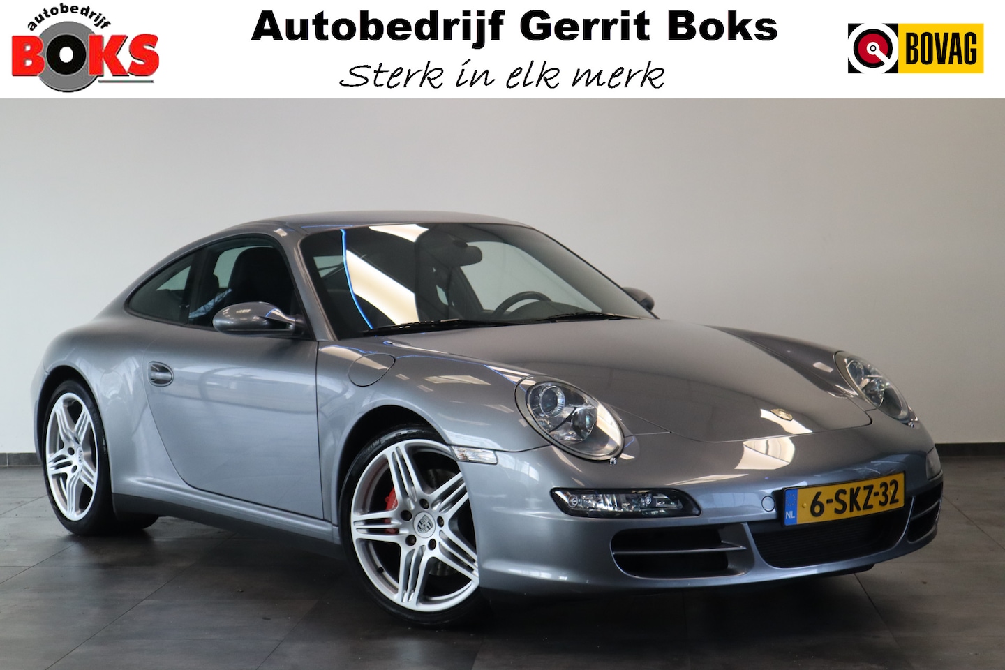 Porsche 911 - 3.8 Carrera 4S 355PK Navigatie 19LMV Volleder interieur met memorie Bose Installatie. - AutoWereld.nl