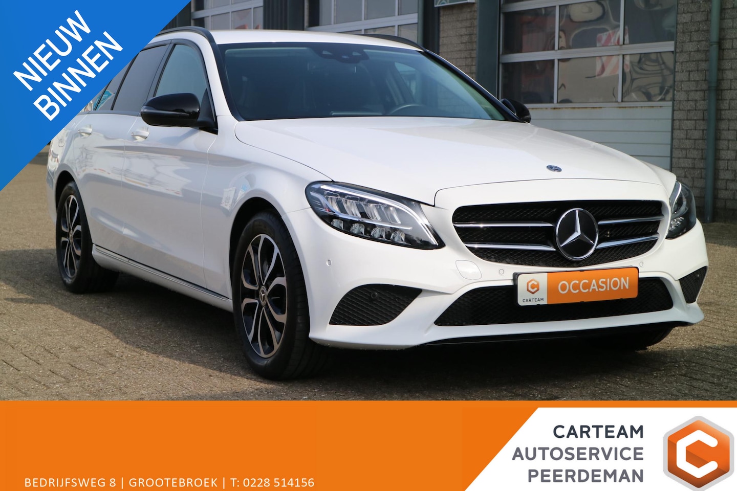 Mercedes-Benz C-klasse - 180 Premium Pack | Automaat | Trekhaak uitklapbaar! | - AutoWereld.nl
