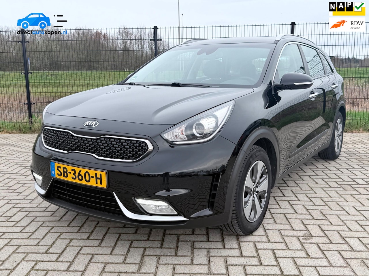 Kia Niro - 1.6 GDi Hybrid DynamicLine | 1ste eigenaar |Camera | PDC | Carplay | Cruise Control - AutoWereld.nl