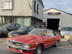 Mercedes-Benz SL-klasse Roadster - 350 SL Europese uitvoering. Vrij nette SL met wat laswerk op de bekende plaatsen. Auto is